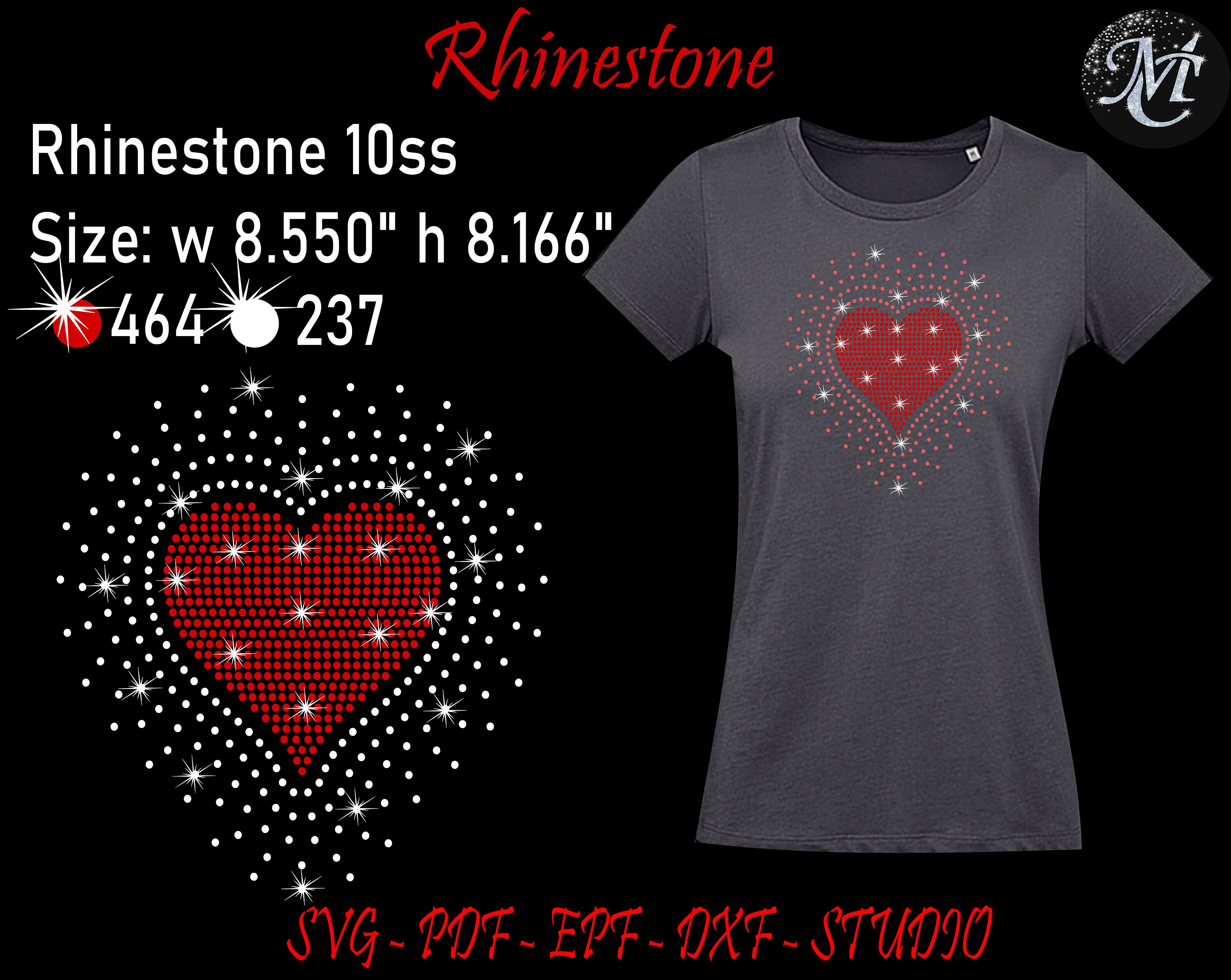 Strass cuore, cuore Svg, strass Svg, modello strass, strass, cuore Svg, cuore degradato, file strass, strass amore