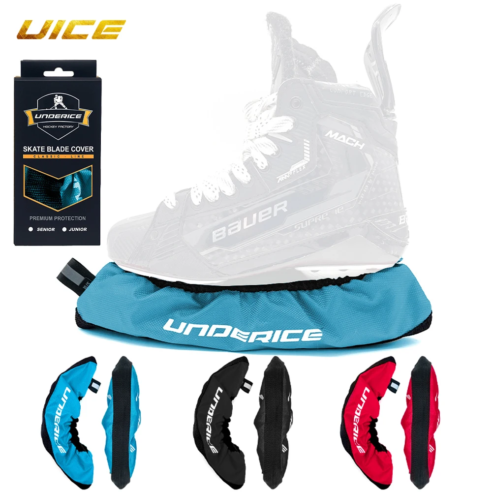 PRO Skate Eiskunstlauf-Abdeckung, Polyester-Skate-Klingenabdeckungen, doppellagig, schnittfest, 3 Farben, Hockey-Klingenschutz, Skates-Abdeckung Image