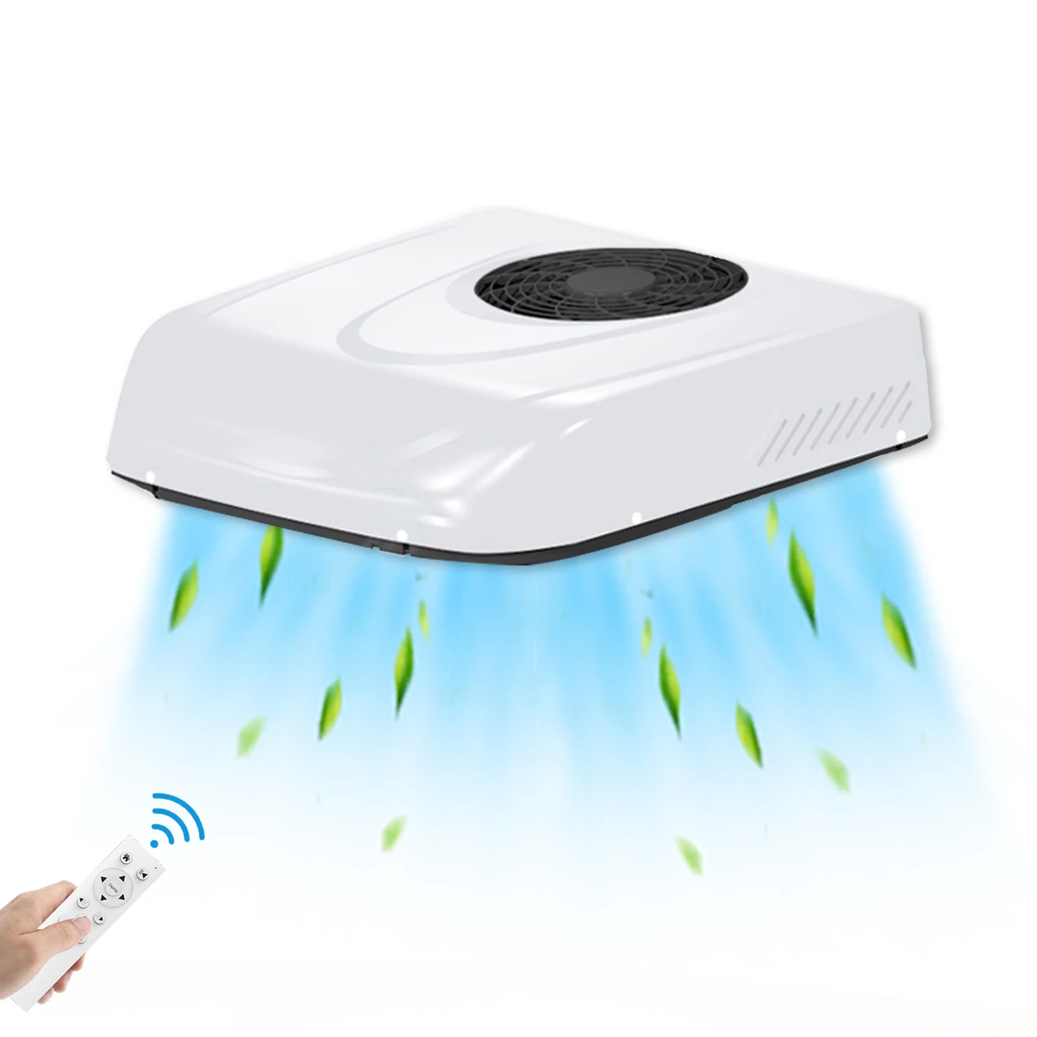 Treeligo Universal 12V Kühle Klimaanlage für Wohnmobile, elektrische Standklimaanlage für Camper, Wohnwagen, Busse Image