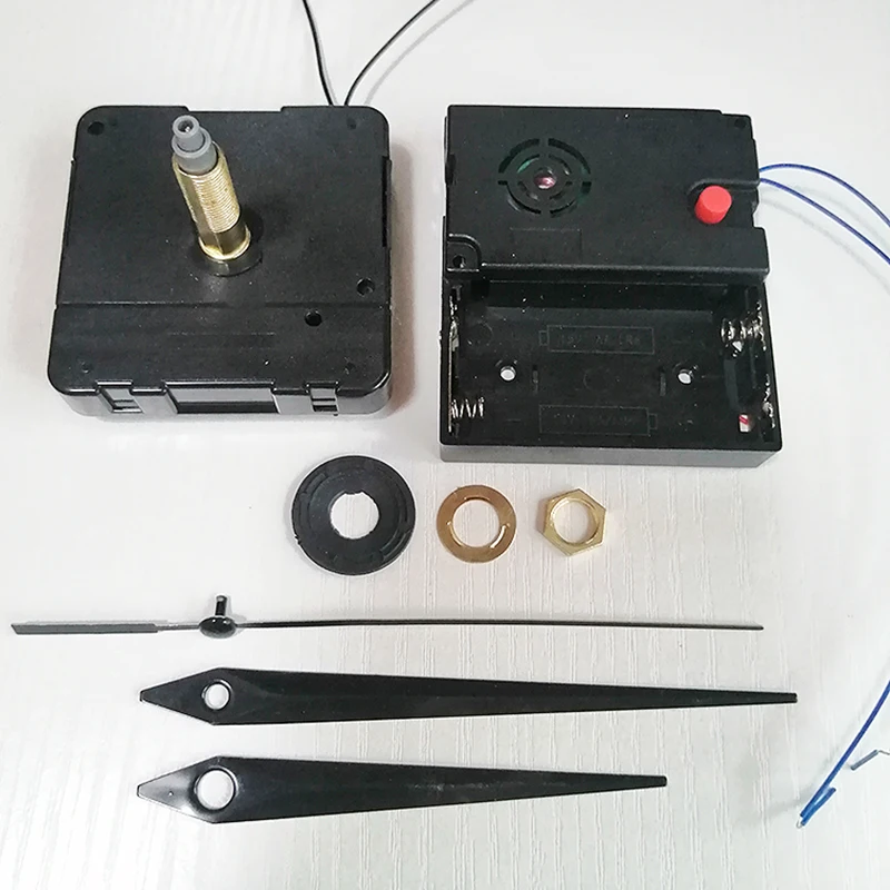 24 mm langes Schraubentrigger-Uhrwerk mit Westminster-Musik-Glockenspiel-Box und Zeigeruhr-Zubehör, Quarz-DIY-Mechanismus-Kits Image