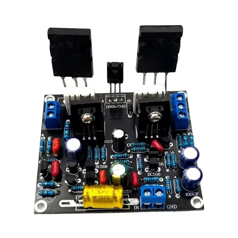 Hochwertige Original Toshiba 100 W Toshiba Tube 5200 + 1943 2SC5200 + 2SA1943 DC 20-50 V HiFi-Leistungsverstärker fertige Platine Image