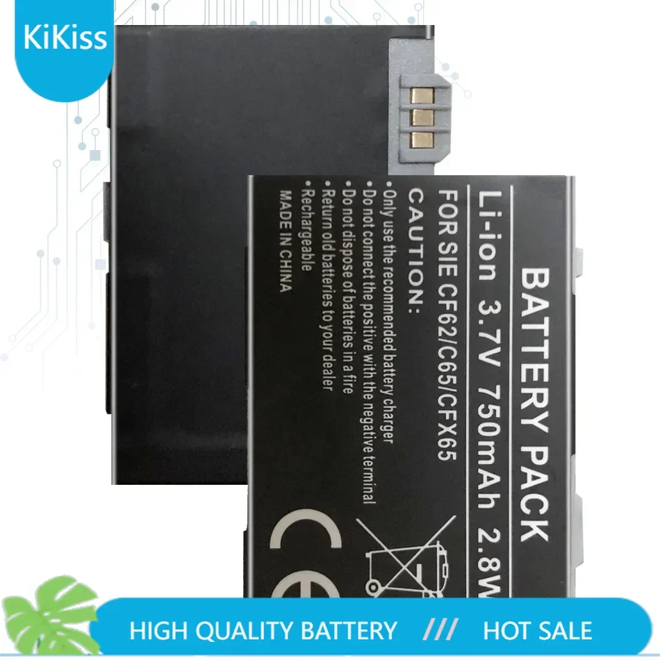 Cx65, m65, s65 750mah Ersatz batterie für siemens cxi70, cxt65, cxt70, cxv65, cxv70, m65, m75, m8, s65, s65v, s66, s75, sk65, sp65 Image