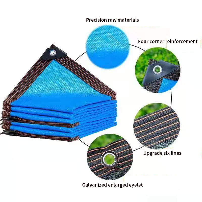 Sonnenschutznetz passend für 70–80 % Gartenpflanzen – geeignet für Bettnetze, Pavillons, Terrassen, Rasenflächen im Freien Image