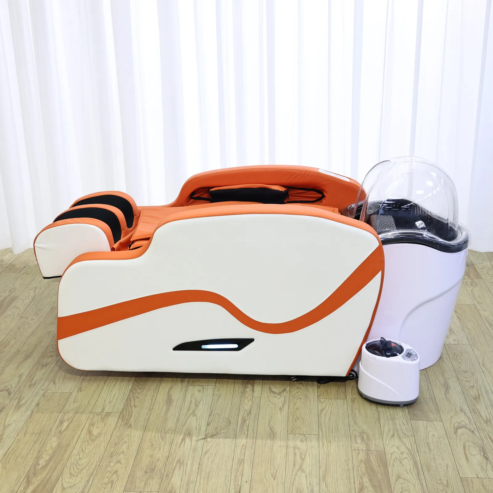 Elektrisches Massagebett, Haarwaschbetten, Shampoo-Bett, hochwertiger Friseursalon, Friseurservice, Möbel in Affluent-Gebieten im Land Image