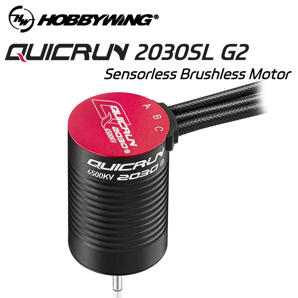 HOBBYWING QUICRUN 2030 SL G2 5000KV 6500KV 7800KV Sensorloser bürstenloser Motor für 1/16 1/18 RC On-Road Racing Off-Road-Autoteile