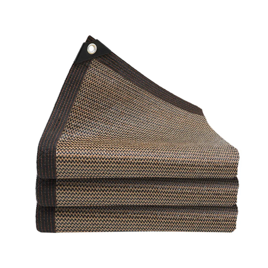 7C ﻿ Farben Outdoor Garten Camping Wandern Zelt Sonnenschutz Zelt Netz Hohe Dichte Polyethylen Gartenarbeit Sonnenschutz Tuch Sonnenschutz Net