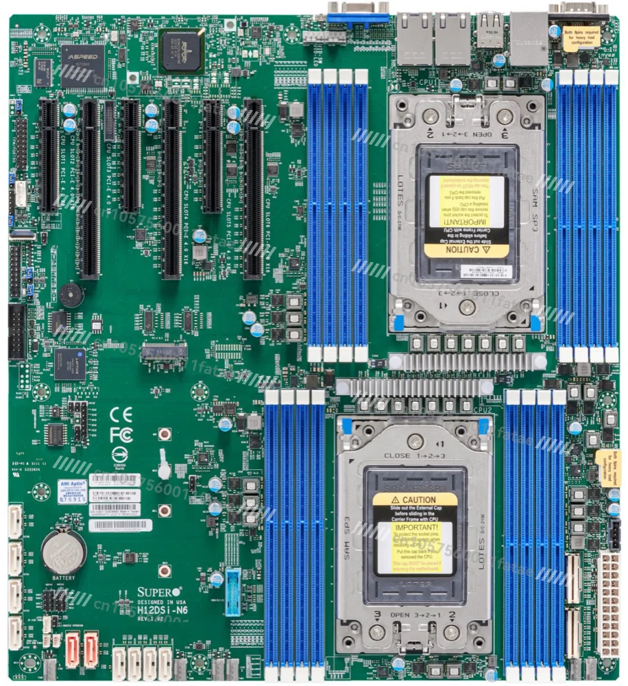 Supermicro H11DSi H11SSL-I Server-Hauptplatine EPYC 7742 7763 7K62 128 Core Image
