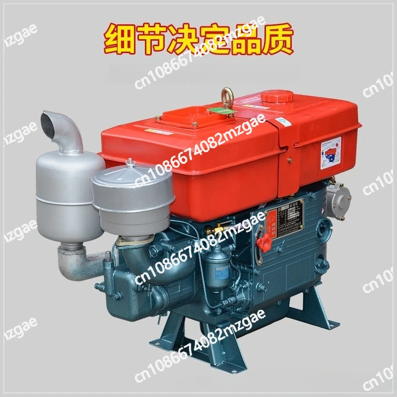CY25M Einzylinder-Wassergekühlter Dieselmotor 25PS mit Manueller & Elektrischer Startvorrichtung Image