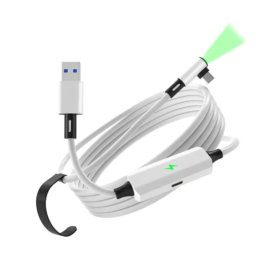 USB3.2 Gen1 5M VR-Verbindungskabel Typ A auf C Laden und Spielen Gleichzeitig Datenübertragungskabel Stabil für Meta Quest 3/3S/Pico 4 Ultra Image