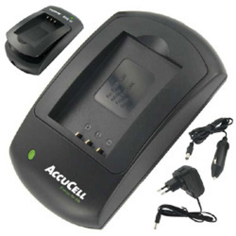 AccuCell Ladegerät passend für Pentax D-LI8, Optio A-W Serie Image