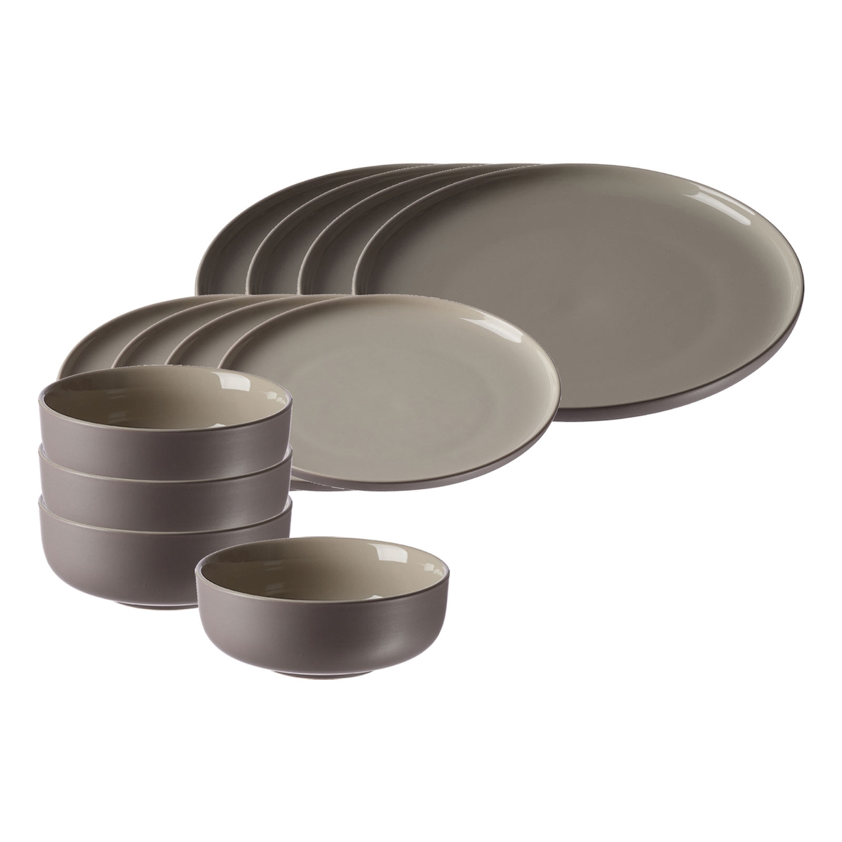 Ritzenhoff & Breker Jasper Basic-Set 12-teilig - Taupe Image