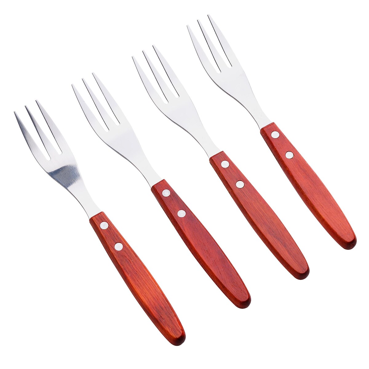 BERGNER Lovers - Set mit 4 Grillgabeln aus Edelstahl, 22cm Image