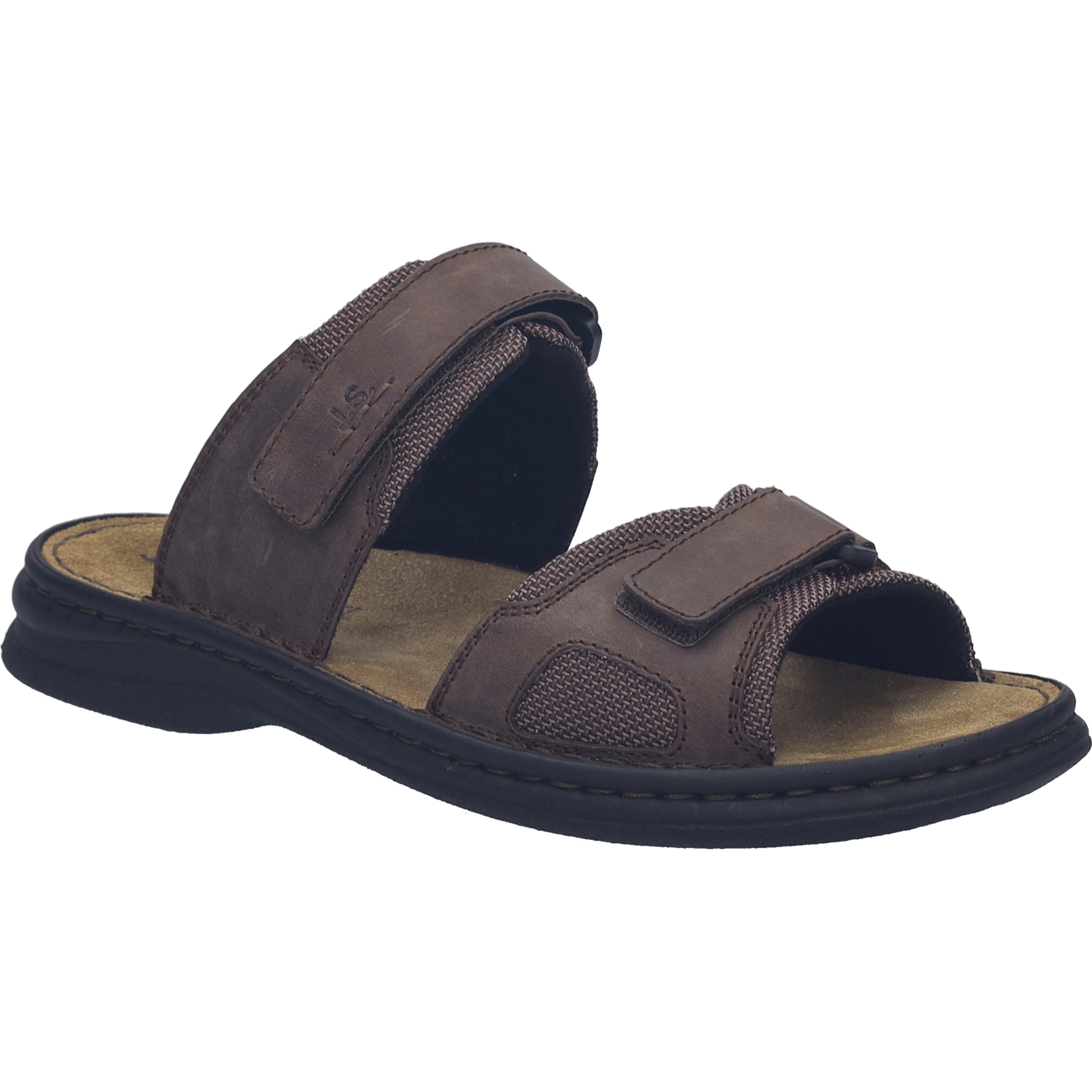 Sandale JOSEF SEIBEL "Max 75, moro", Damen, Gr. 42, braun (moro), Obermaterial: 80% Rindsleder Leather cow. 20% Textilmaterial TEXMAT., Schuhe Sandale