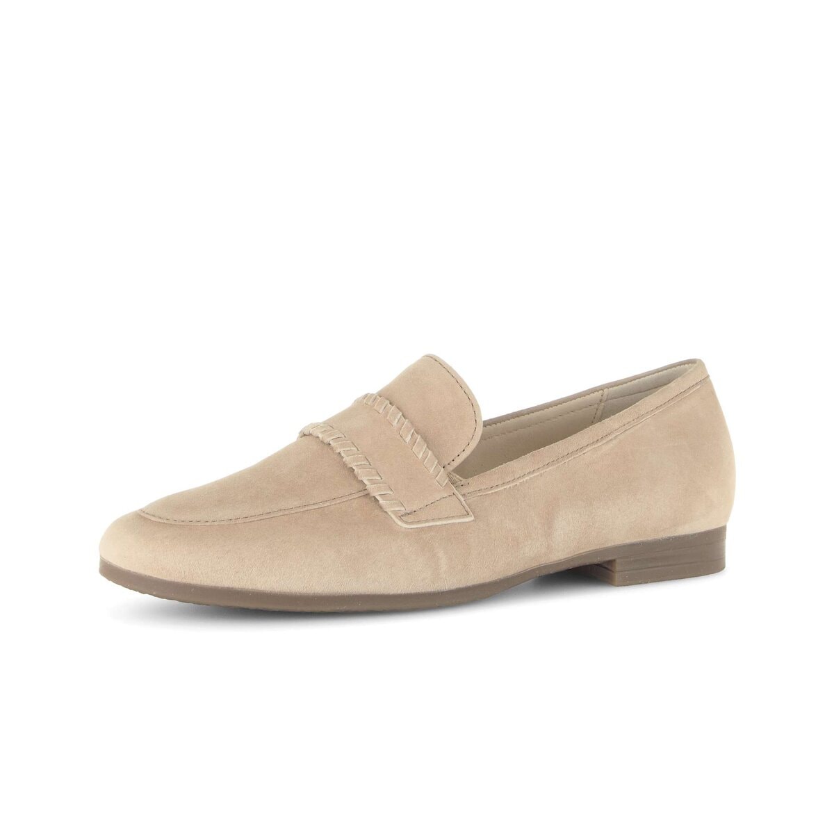 Slipper GABOR "Slipper", Damen, Gr. 38,5, beige, Schuhe Slipper