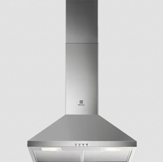 AEG Electrolux Kamin-Dunstabzugshaube / Abluft oder Umluft / 60cm / Edelstahl LFC316X Image