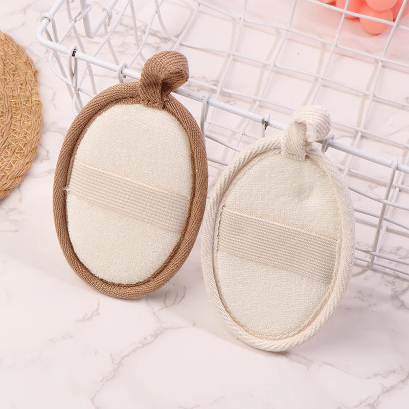 Weiche Natürliche Luffa Dusche Pinsel Reiniger Pad Körper Wäscher Bad Peeling Schwamm Peeling Dusche Puff Körper Hautpflege Werkzeug