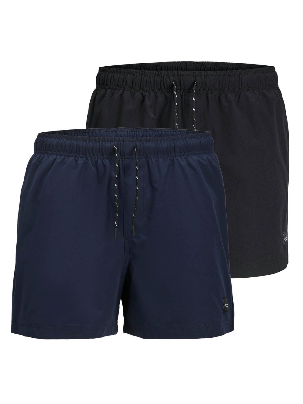 Jack & Jones Badeshorts 2er Pack Herren schwarz, M Image