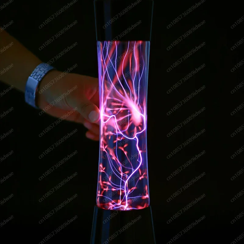 Sprachaktivierter Plas-Ma-Blitzball, berührungsempfindliche und reaktionsfähige Zauberlampe, USB-betriebene wissenschaftliche Dekoration und Geschenk Image