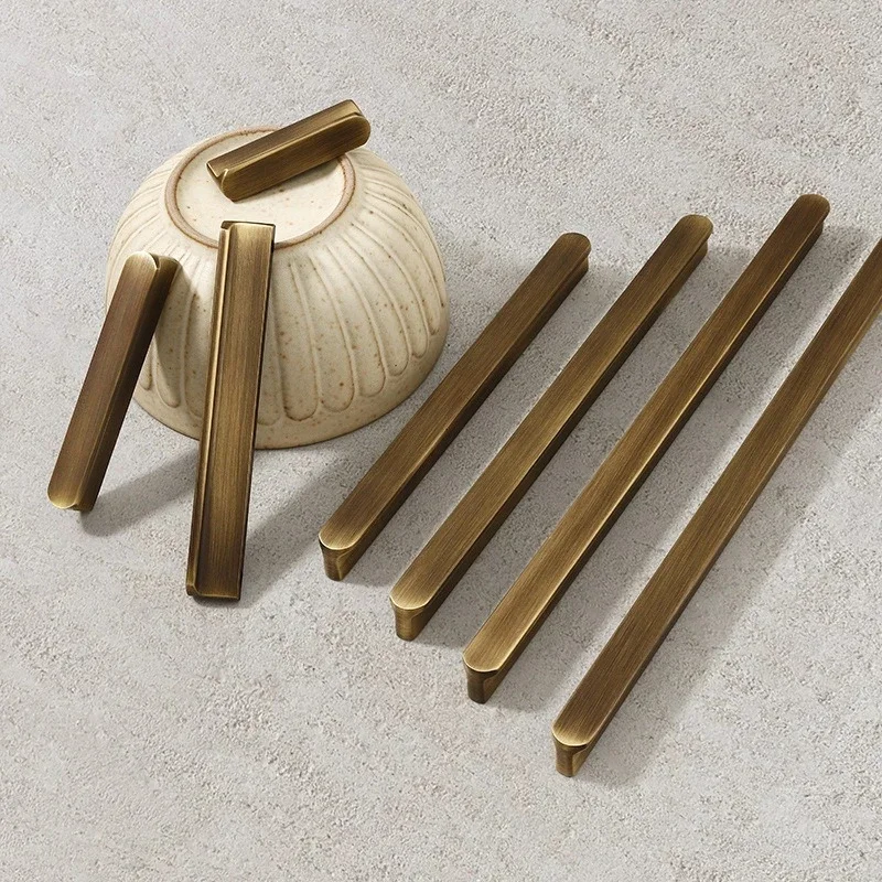 Küchenschrankgriffe, bronzefarbene Schrankknöpfe und Griffe für Möbel, antike Kleiderschrankgriffe, Retro-Schrankschubladenknöpfe