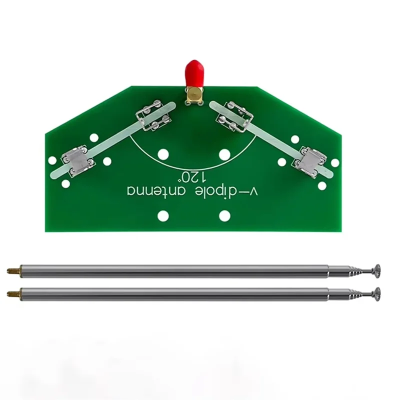 AB66-V-Dipolantenne 137 MHz V-förmige Dipolantenne für Hornstangenantenne Dipolantenne Signalempfang A Image