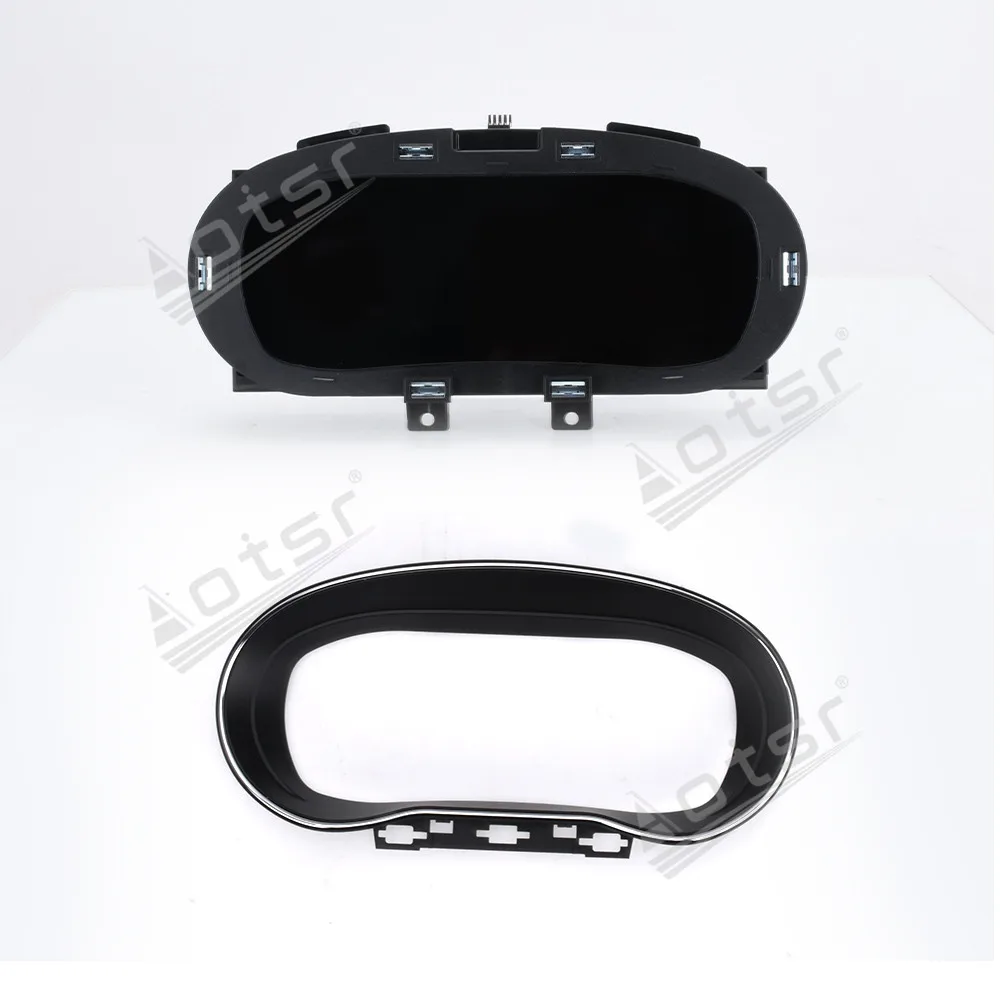 Smart Auto LCD Digital Cluster Für VW Volkswagen Polo 2009-2016 Dashboard Virtuelle Cockpit Instrument Auto Geschwindigkeit Meter Ai bildschirm Image