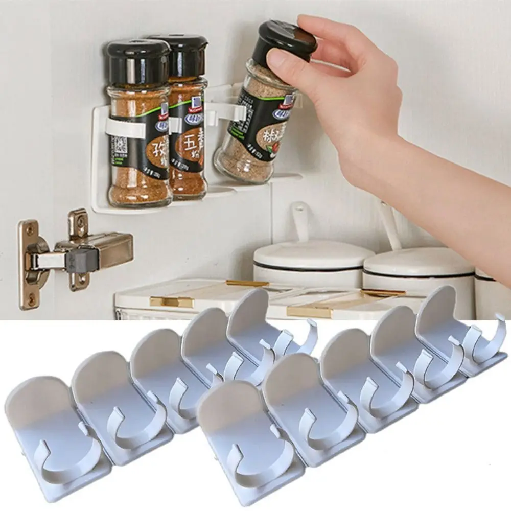 Kunststoff Küche Gewürze Lagerung Gewürz Gläser Halter Küche Gadget Gewürz Glas Schlag Kostenloser Küche Gewürz Organizer Rack