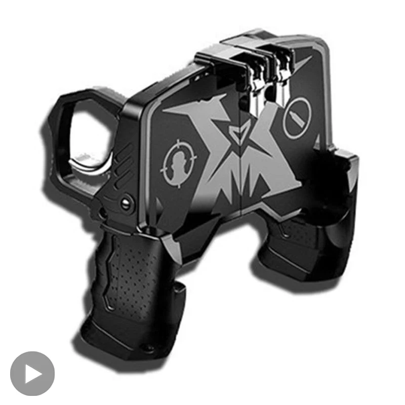 Smartphone PUBG Trigger Controller Gamepad Joystick für iPhone Android Free Fire Mobile Game Pad Handy Gaming Mando Image