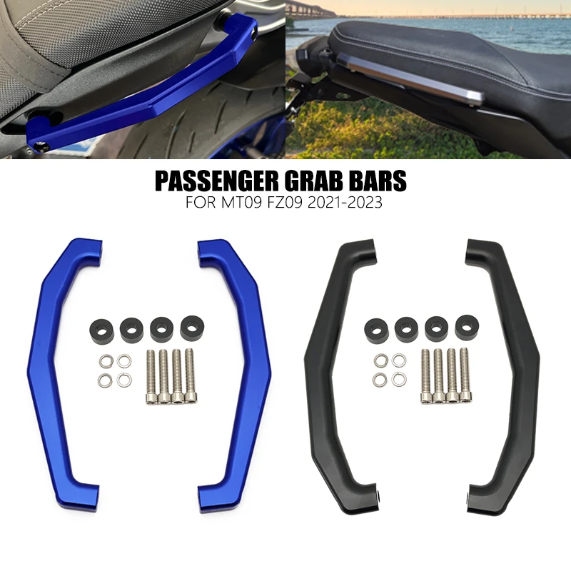 Für Yamaha MT09 Motorrad Haltegriffe hinten MT-09 MT 09 FZ09 FZ-09 2021 2022 2023 Hinten Sitz Sozius Haltegriff Image