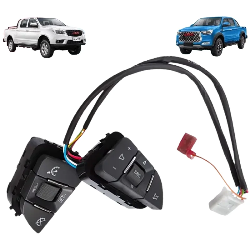 Interrupteur de volant multifunktionale d'usine, vidaulateur de vitesse, bouton de Volume, accessoires pour JAC T8 3750210P3040 Image