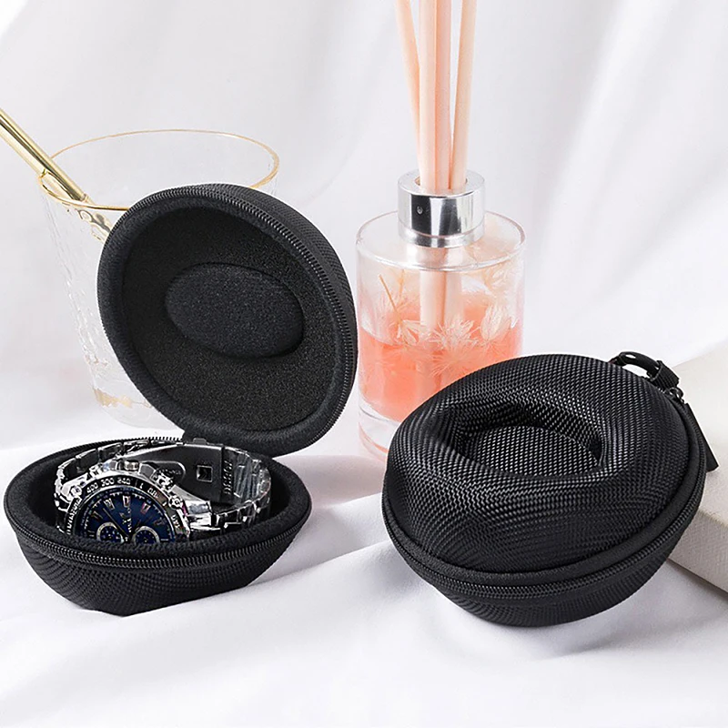 1pc Reisetasche tragbare Aufbewahrung sbox für einzelne Uhr schock-und schlag fest für Armbanduhren Smartwatches Image