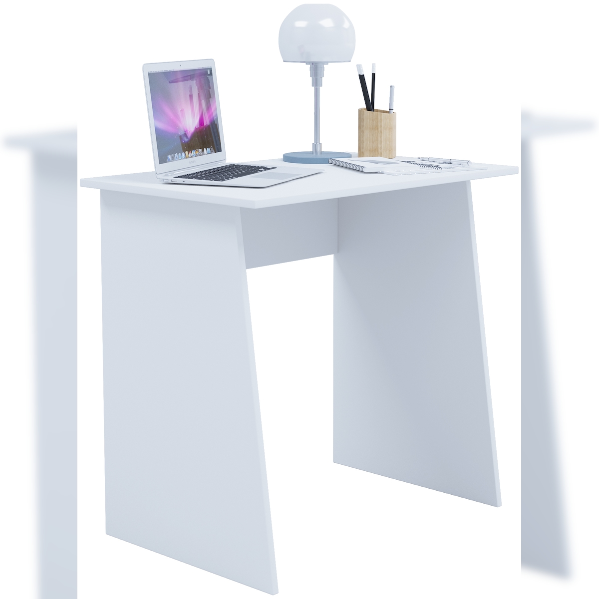 VCM Holz Schreibtisch Computertisch Masola Mini Image