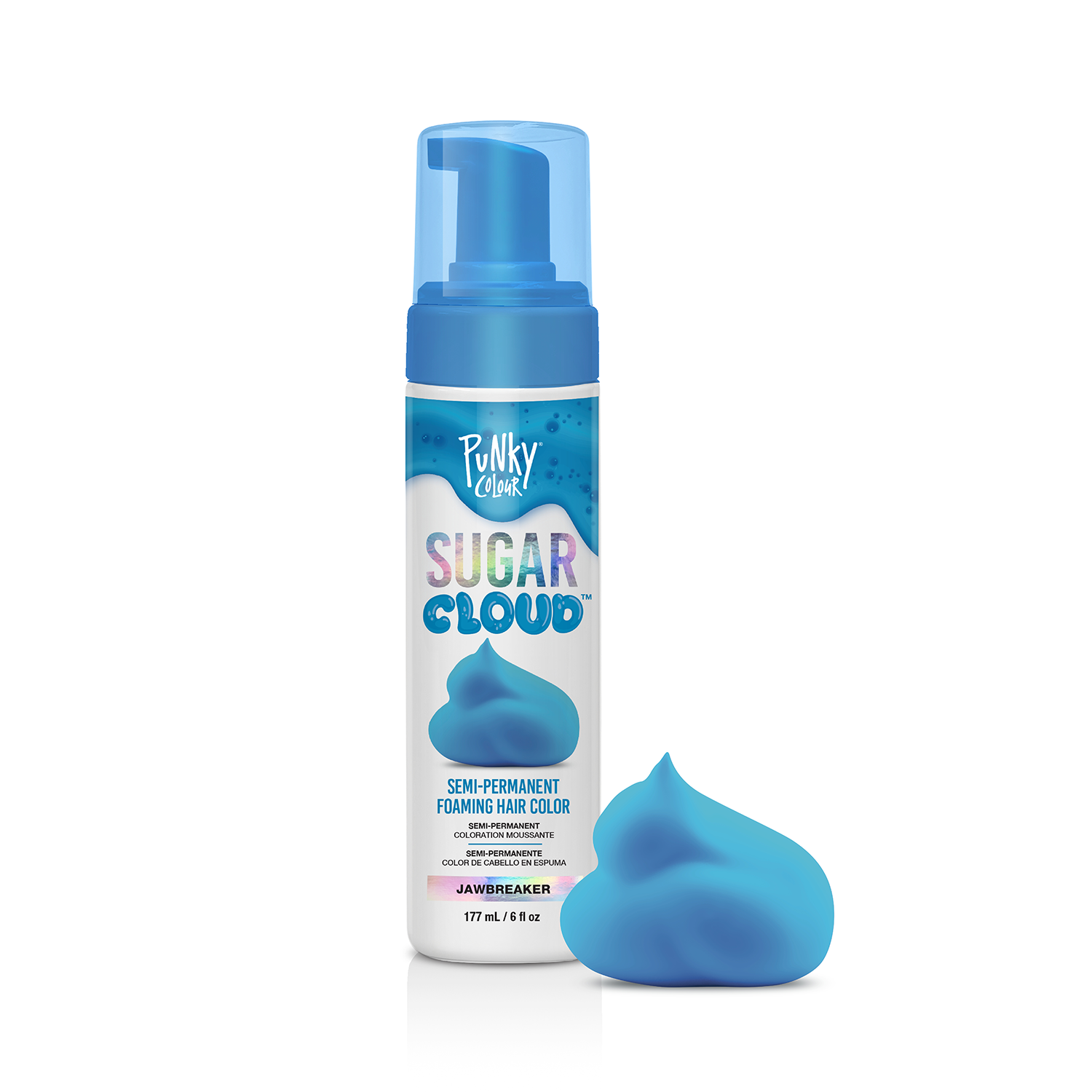 Punky Color Sugar Cloud Semi-Permanent Foaming Hair Color Jawbreaker - Punky Color