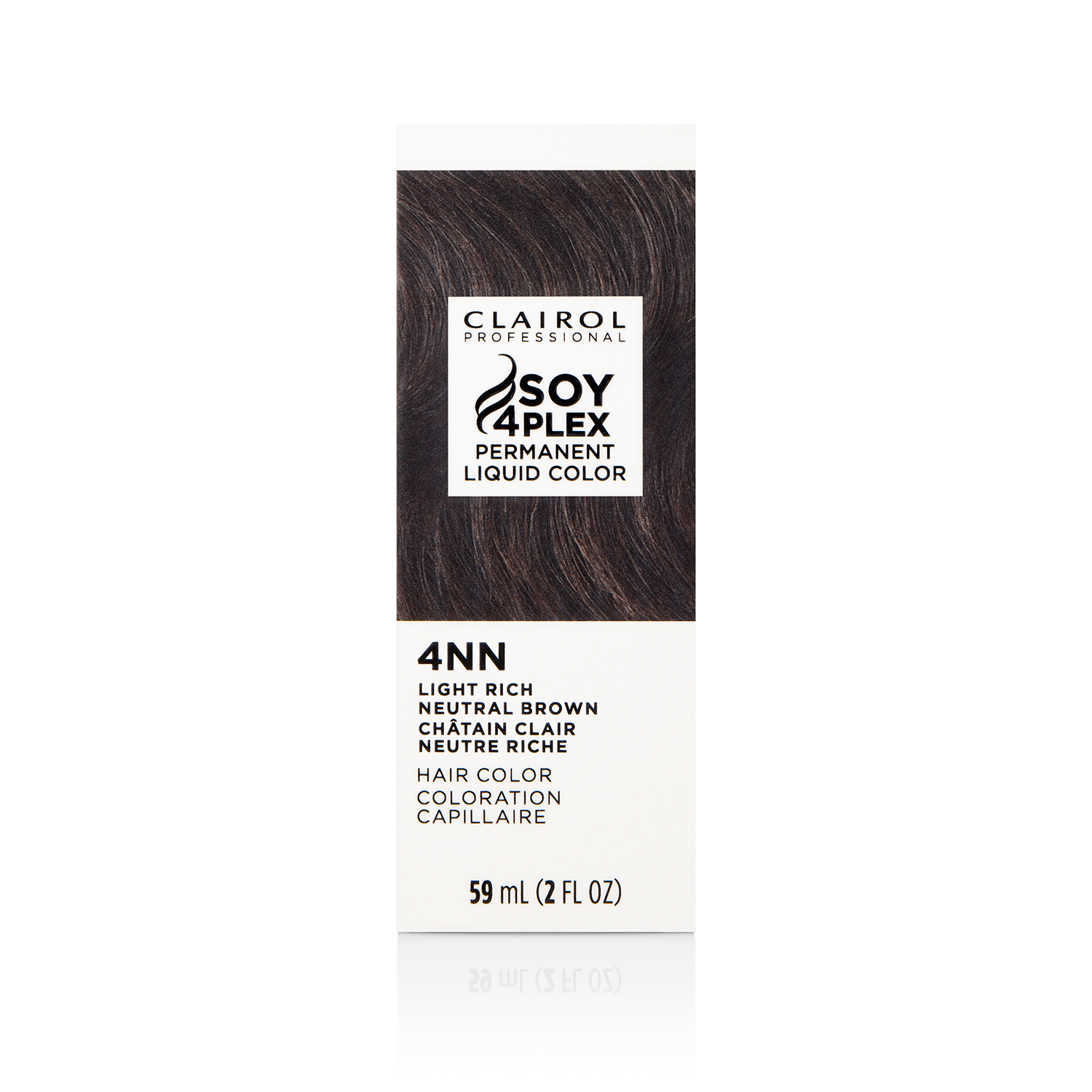 Clairol Professional 4NN Light Rich Neutral Brown Permanent Liquid Hair Color 2 oz