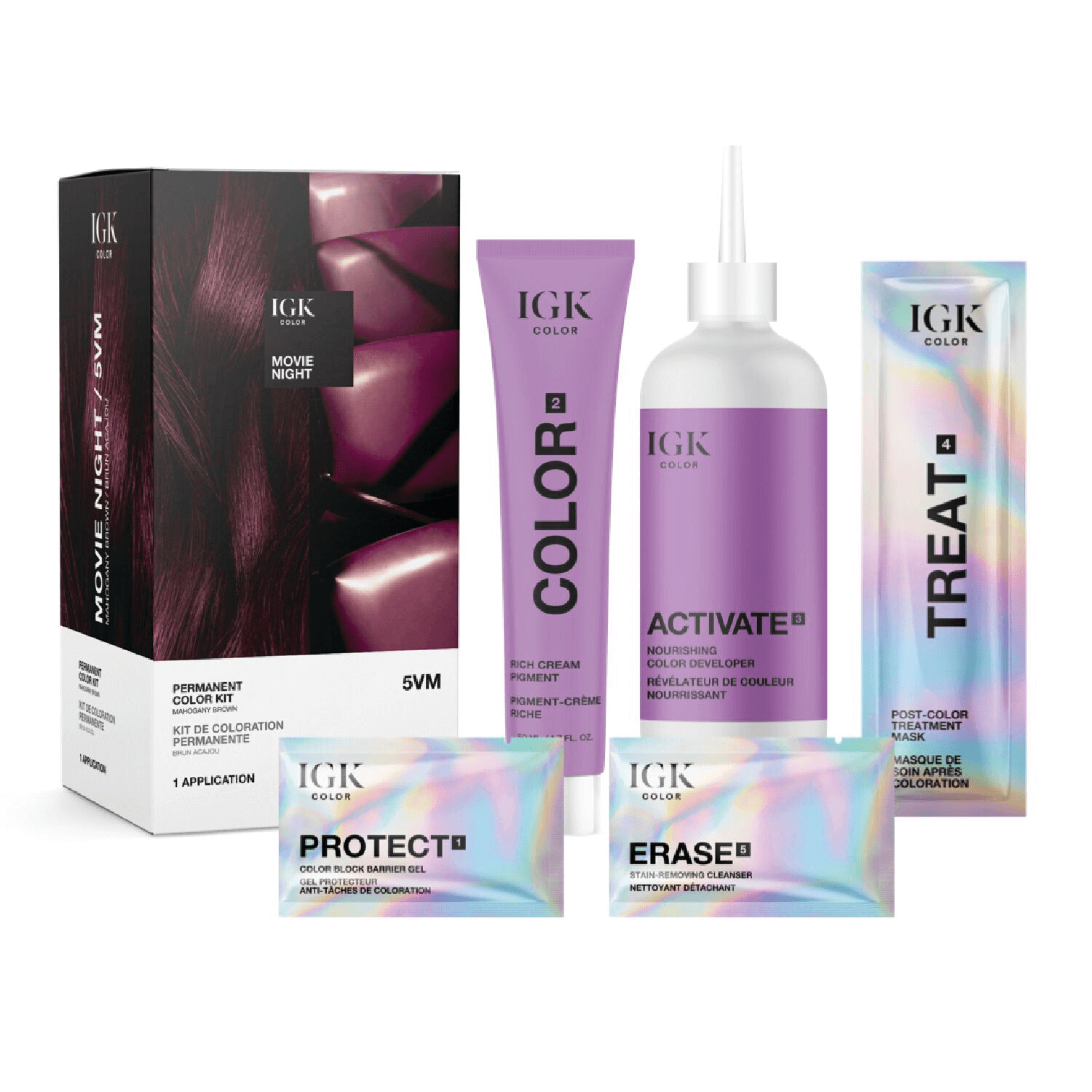 IGK Movie Night Permanent Color Kit