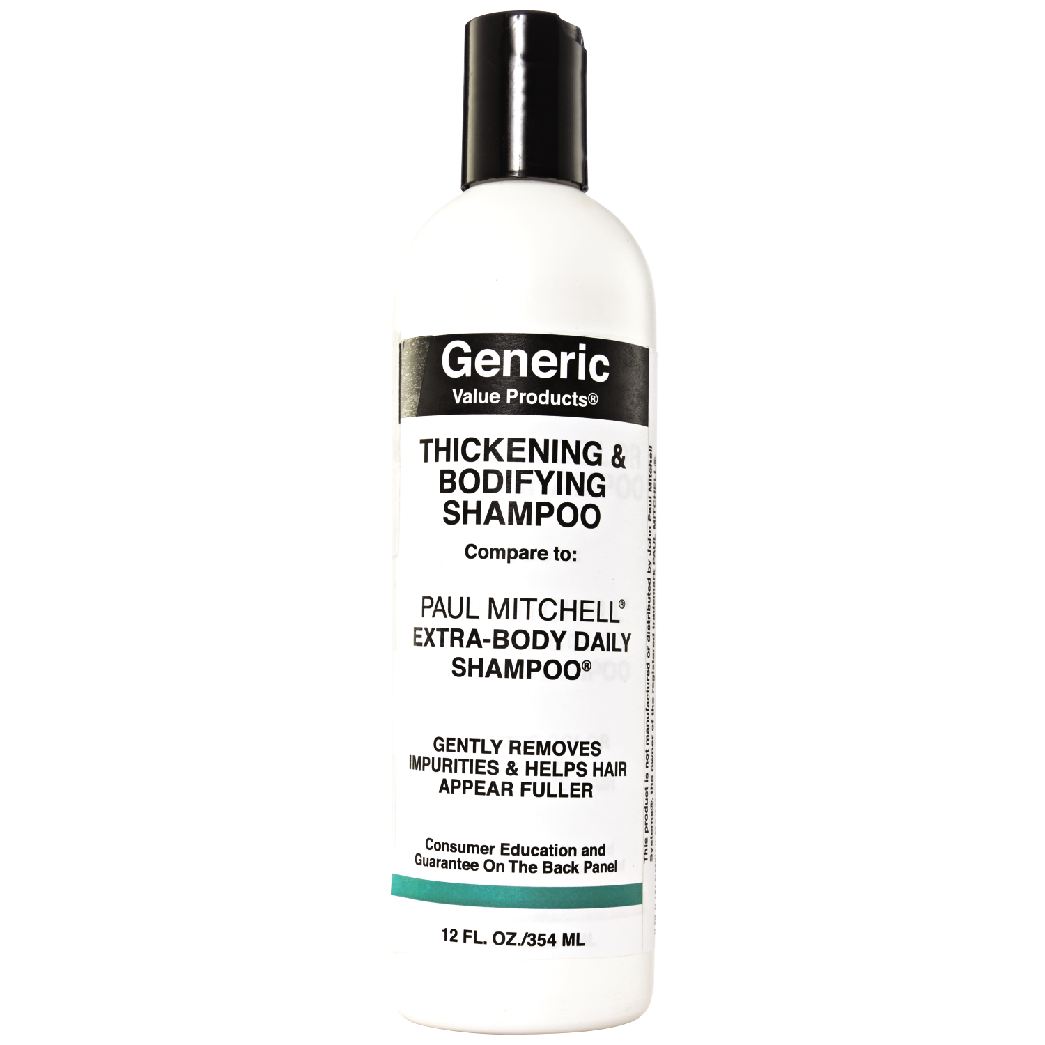 Generic Value Products Thickening & Bodifying Shampoo Compare to Paul Mitchell Extra-Body Daily Shampoo 12 Oz