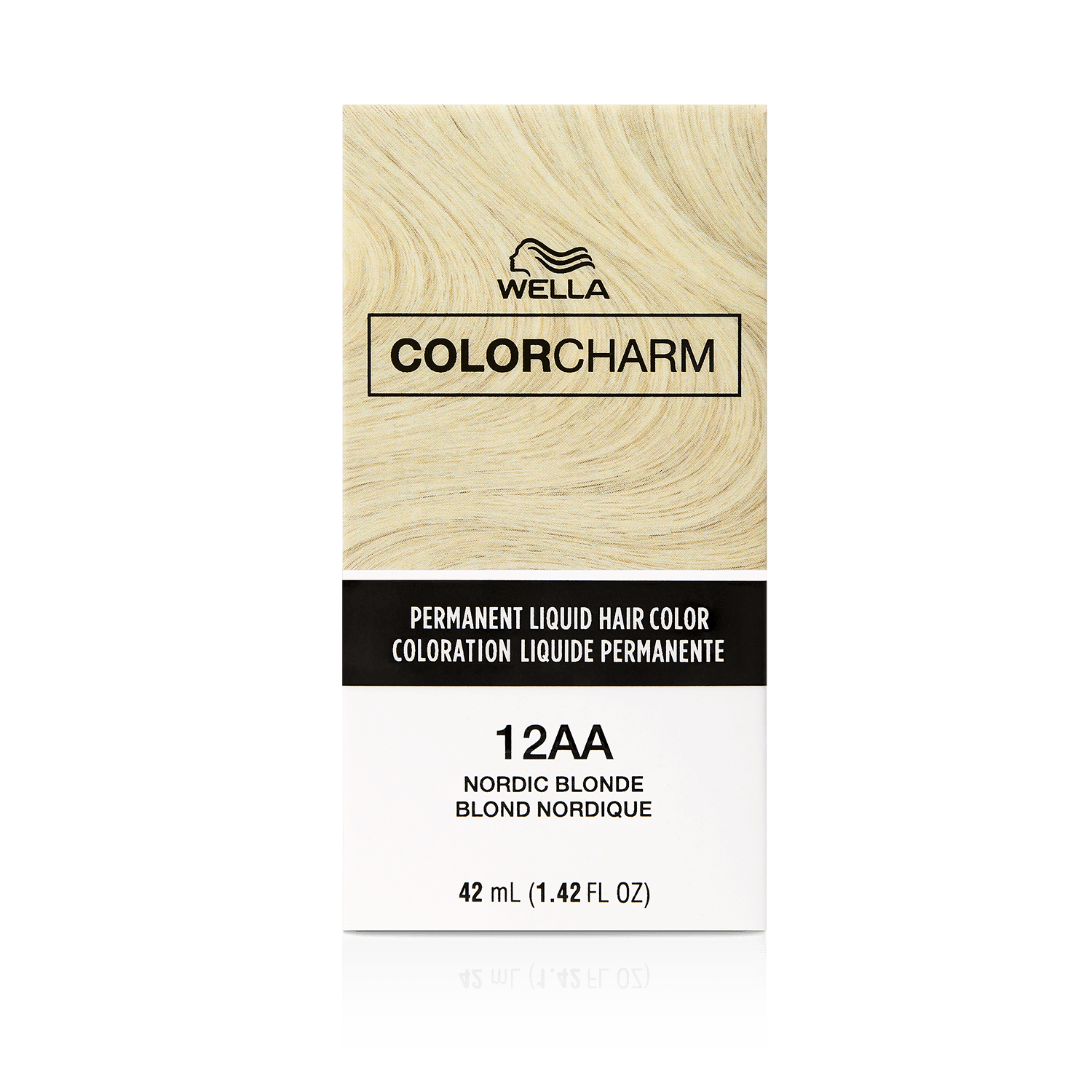 Wella 12AA Nordic Blonde Permanent Liquid Hair Color 1.42 Oz