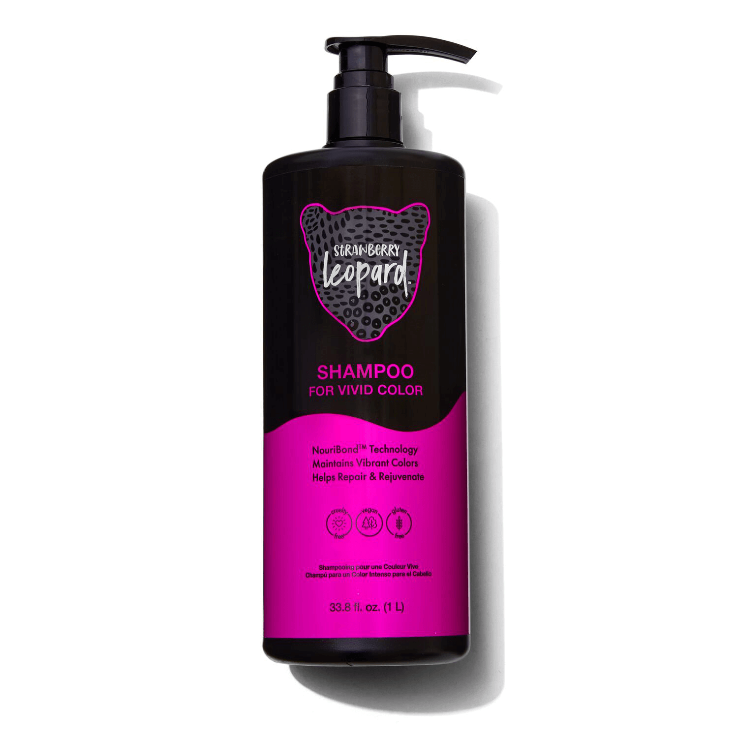 Strawberry Leopard Shampoo For Vivid Color 33.8 oz