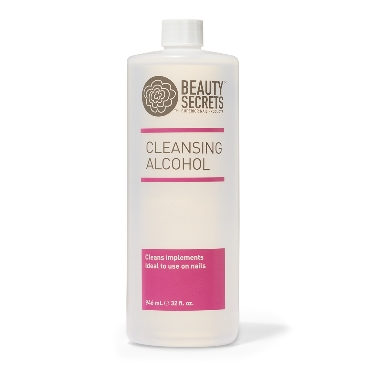 Beauty Secrets Professional Cleansing Alcohol 32 oz. 32 Oz