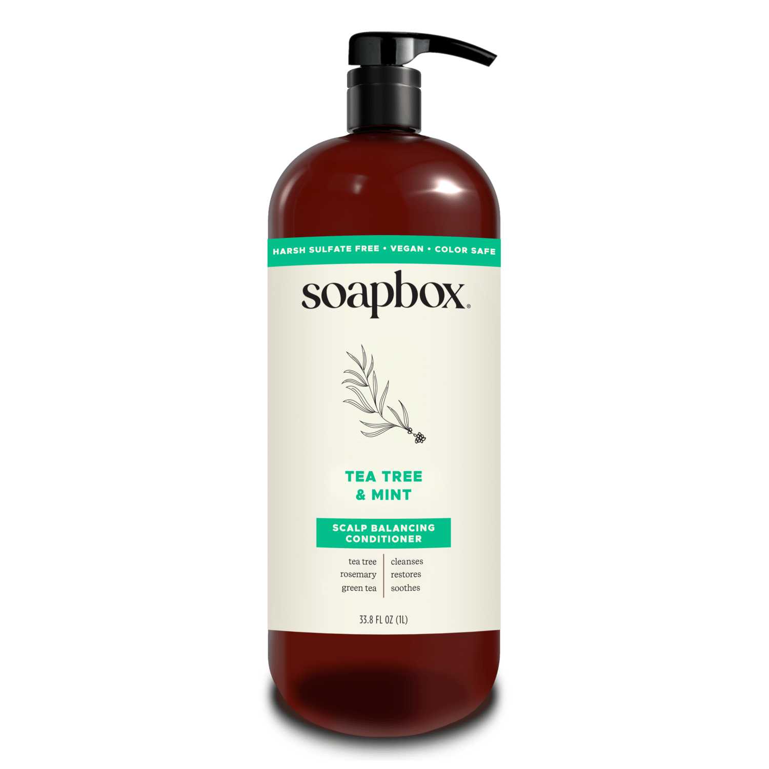 Soapbox Tea Tree Clean & Purify Conditioner 33.8 oz 33.8 Oz