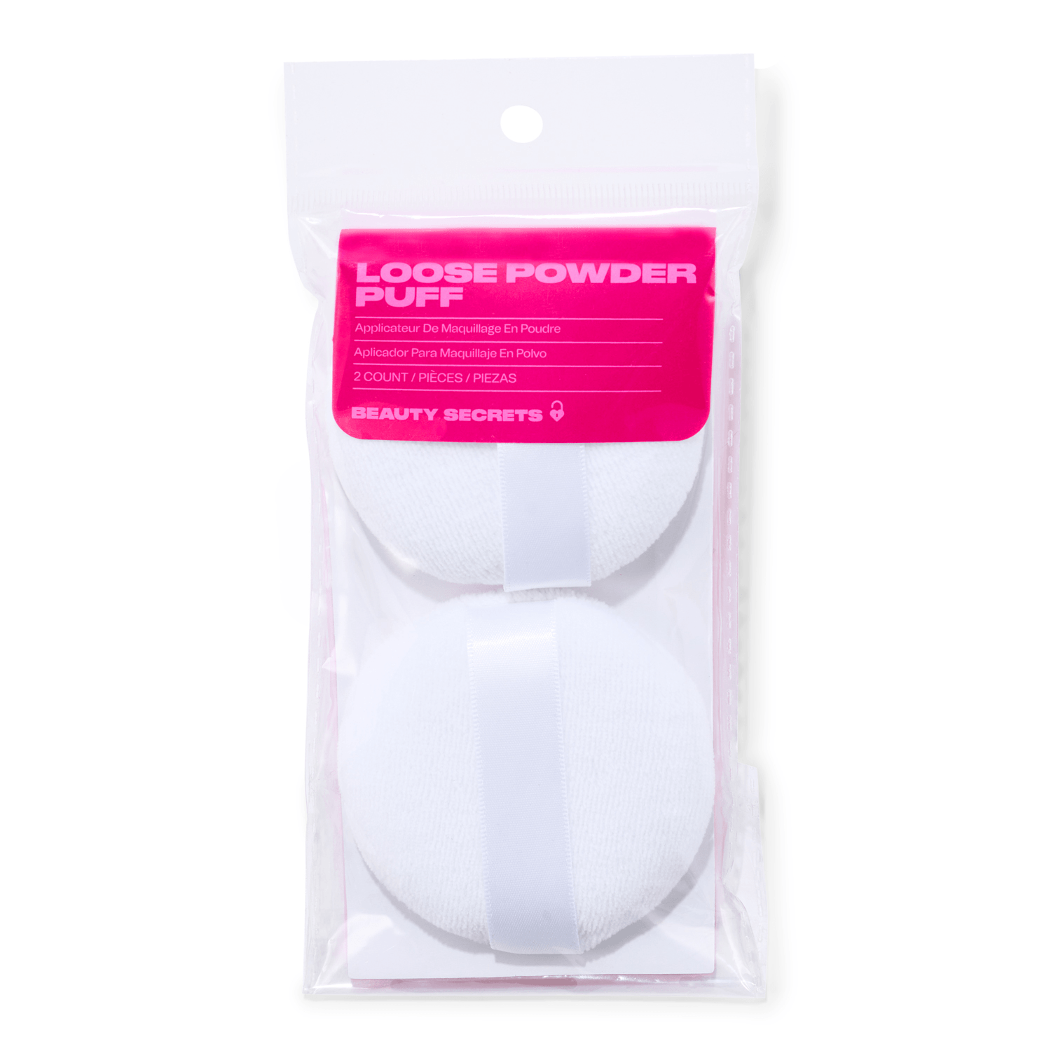 Beauty Secrets Loose Powder Puff