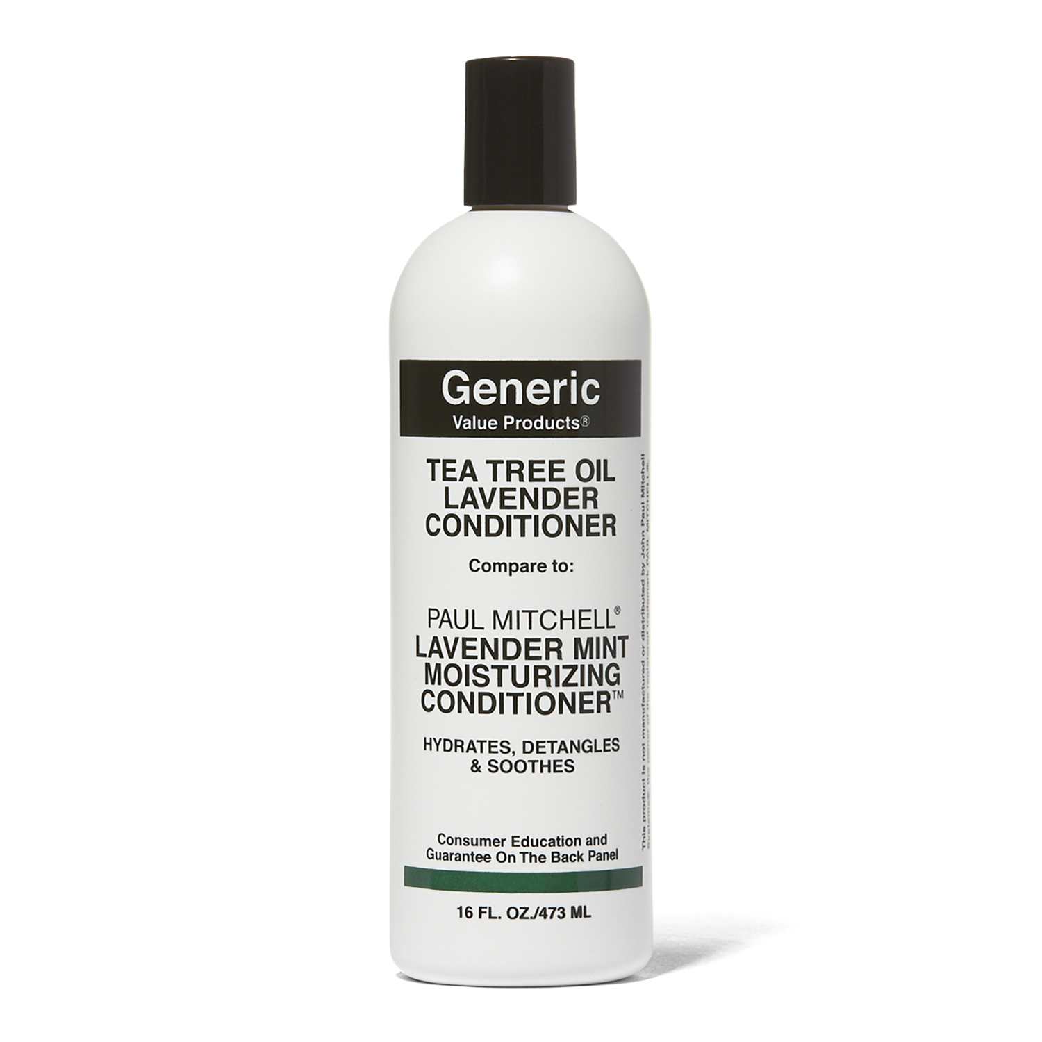 Generic Value Products Tea Tree Oil Lavender Conditioner Compare to Paul Mitchell Lavender Mint Moisturizing Conditioner 16 oz 16 Oz