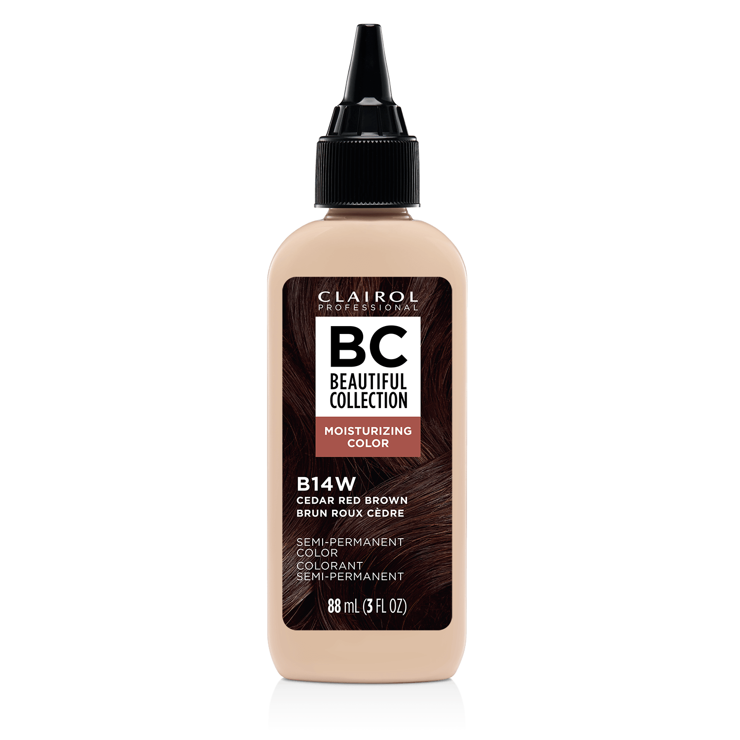 Clairol Professional B14W Cedar Red Brown Semi Permanent Moisturizing Hair Color 3 oz