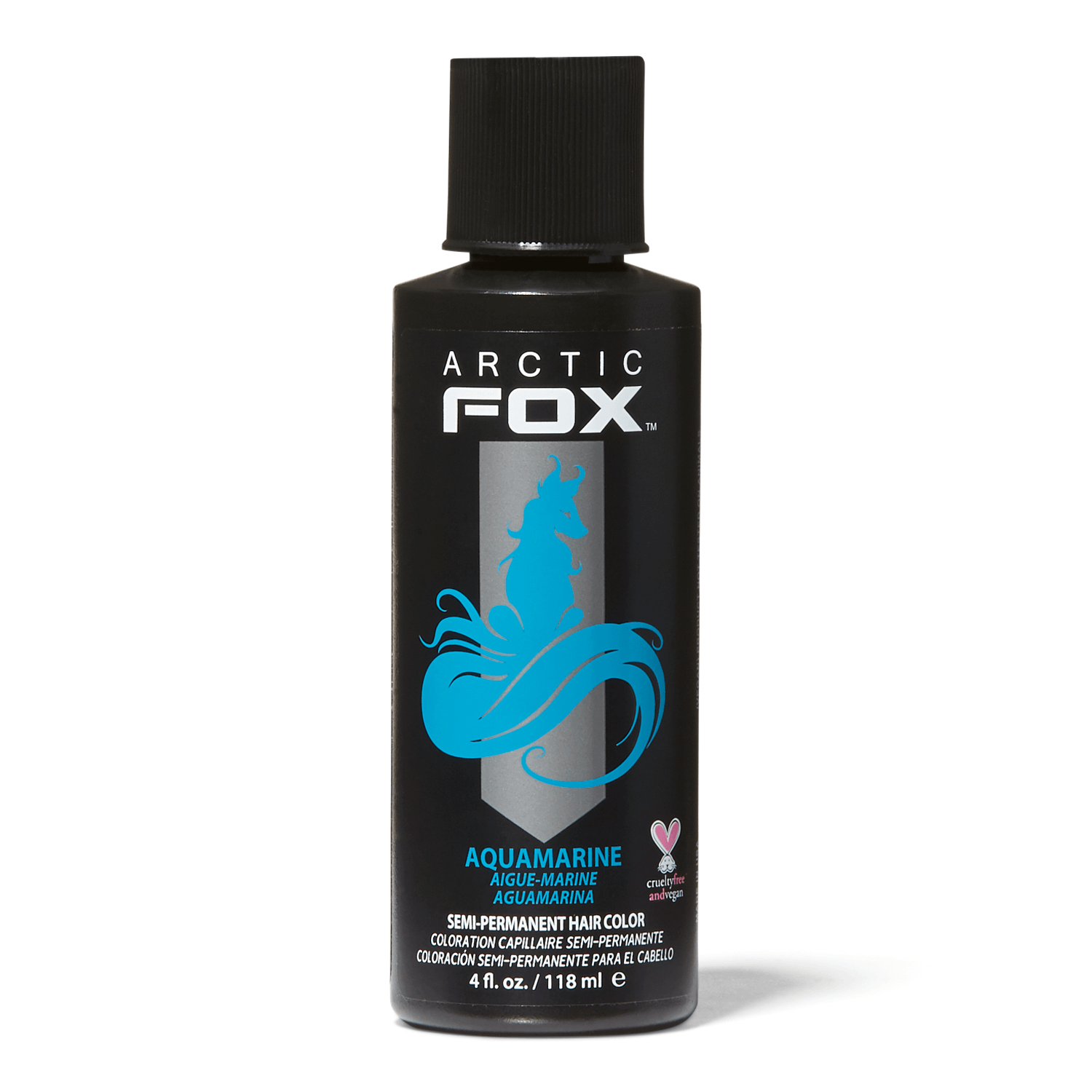 Arctic Fox Aquamarine Semi Permanent Hair Color 4 oz. 4 oz