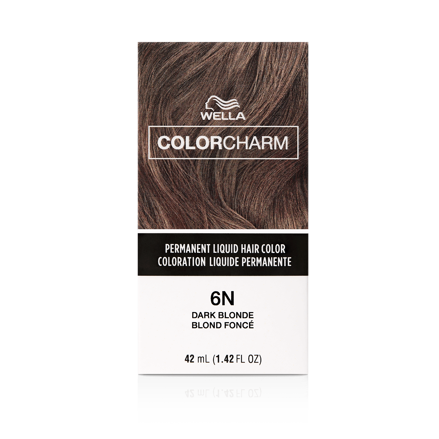 Wella 6N Dark Blonde Permanent Liquid Hair Color 1.42 Oz