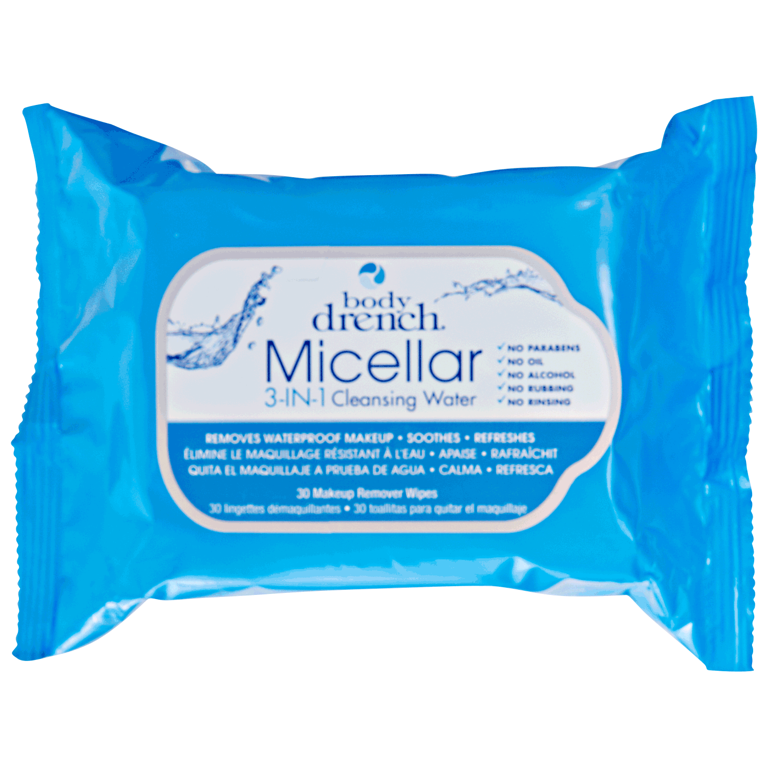 Body Drench Micellar Cleansing Water Wipes