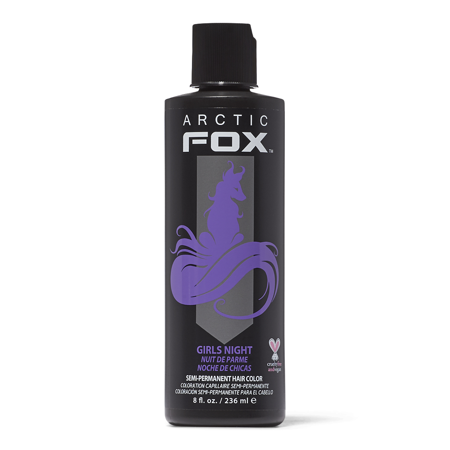Arctic Fox Girls Night Semi Permanent Hair Color 8 oz. 8 oz