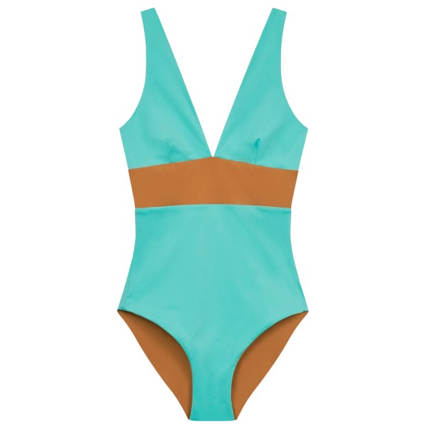MYMARINI - Women's Plungesuit - Badeanzug Gr S türkis