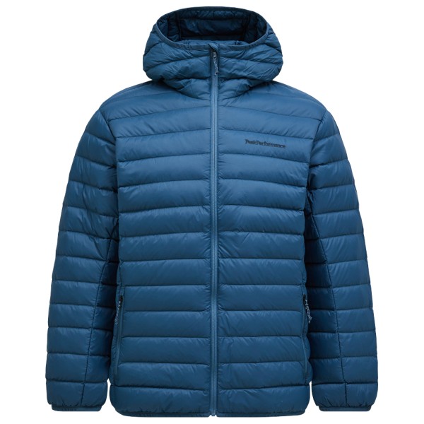Peak Performance - Down Liner Hood Jacket - Daunenjacke Gr L blau