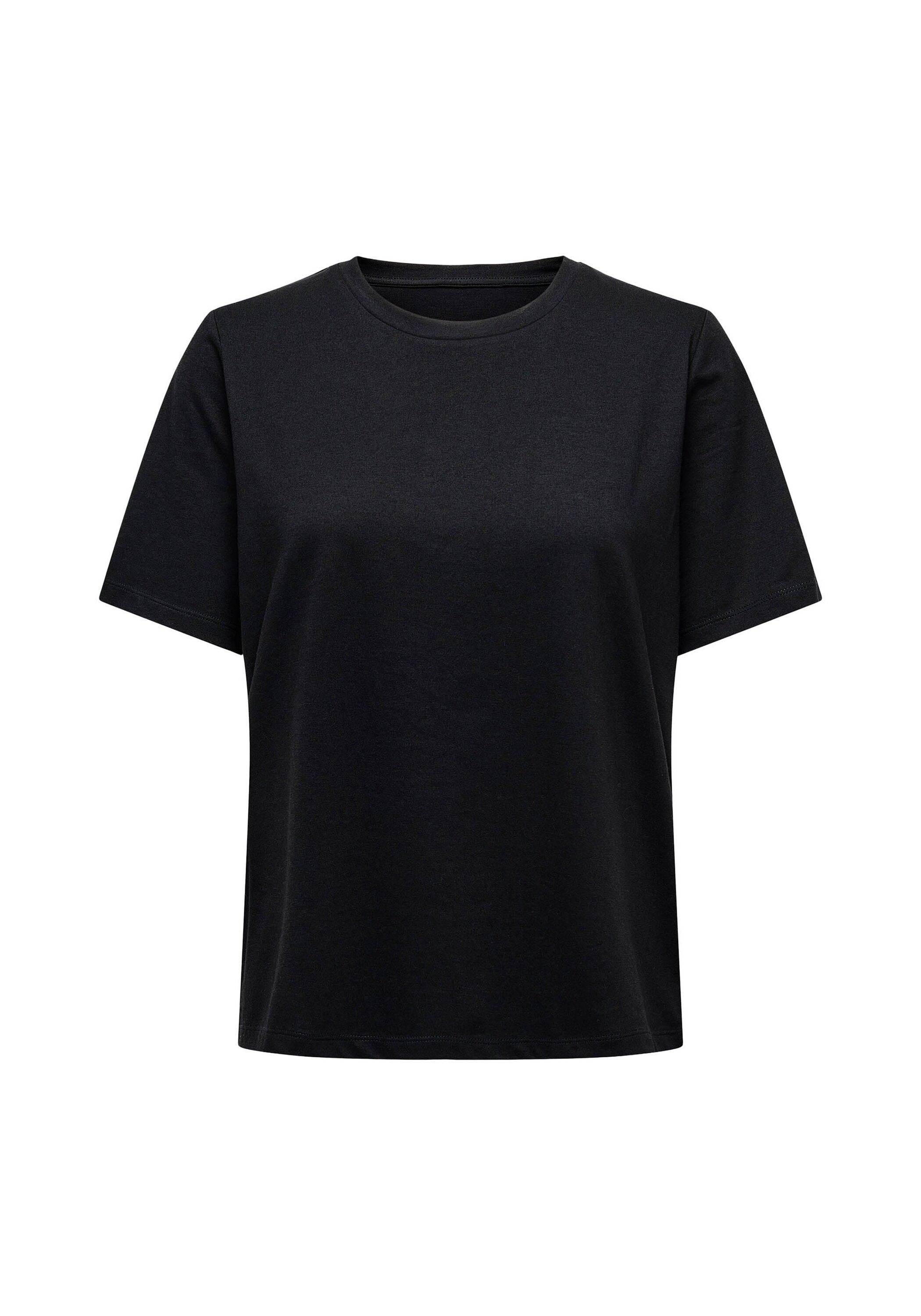 T-Shirt ONLY "T-Shirt ONLONLY TEE 1er Pack", Damen, Gr. M, schwarz, Obermaterial: 100% Baumwolle CO., Shirts T-Shirt Image