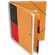 Oxford Organiserbook International A4, liniert, 160 Seiten, Gummizugmappe mit 6 festen Registern, 5 Stück